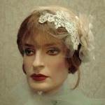 1920's Wedding Headpiece, Flapper..