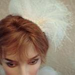 Weddings - Bridal Fascinator, Feather Hair..