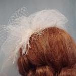 Double Layer Veil Illusion Tulle Birdcage With..